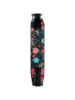 Самокат GRAFFITI, складной, колёса PU 200 мм, ABEC 7, цвет чёрный