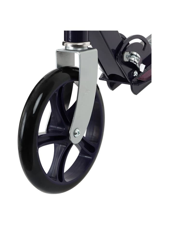 Самокат GRAFFITI, складной, колёса PU 200 мм, ABEC 7, цвет чёрный