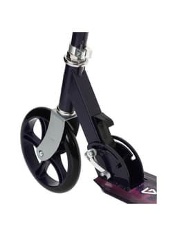 Самокат GRAFFITI, складной, колёса PU 200 мм, ABEC 7, цвет чёрный