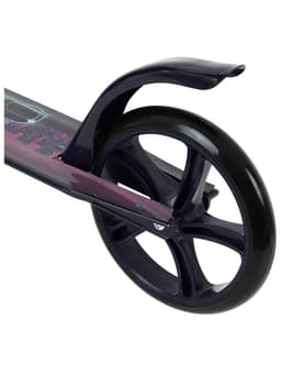 Самокат GRAFFITI, складной, колёса PU 200 мм, ABEC 7, цвет чёрный