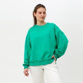 Свитшот женский MINAKU: Casual Collection цвет изумруд, размер 50-52