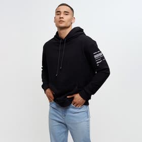 Худи мужское MINAKU «Решайся», чёрный, размер 48