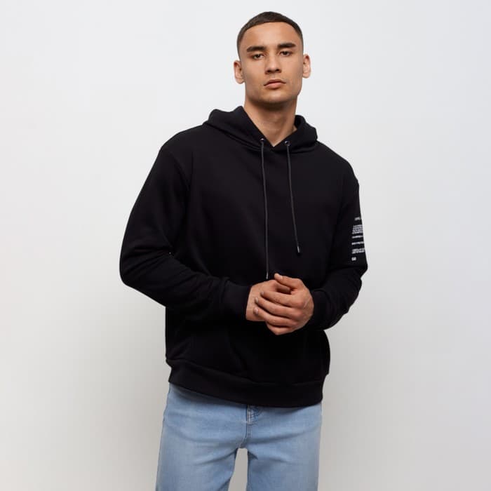 Худи мужское MINAKU «Решайся», чёрный, размер 48