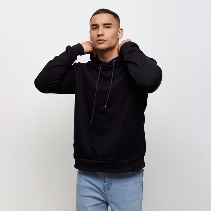 Худи мужское MINAKU «Решайся», чёрный, размер 48