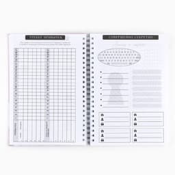 Планер осознанности Planner, в твёрдой обложке с тиснением А5, 86 л