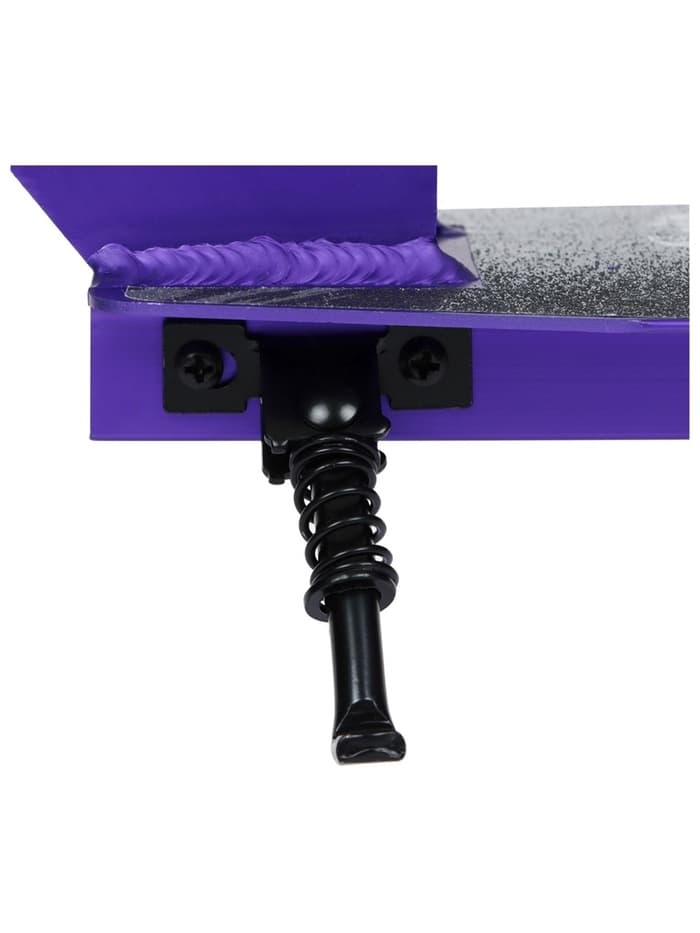 Самокат городской GRAFFITI, складной, колёса PU 200, 86A, ABEC 9, подножка, цвет фиолетовый