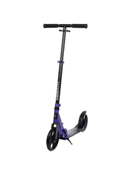 Самокат городской GRAFFITI, складной, колёса PU 200, 86A, ABEC 9, подножка, цвет фиолетовый
