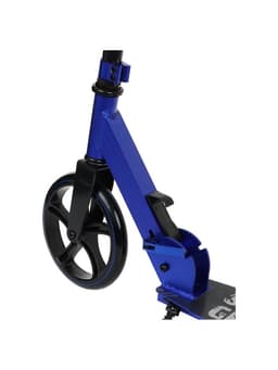 Самокат городской GRAFFITI, складной, колёса PU 200, 86A, ABEC 9, подножка, цвет синий