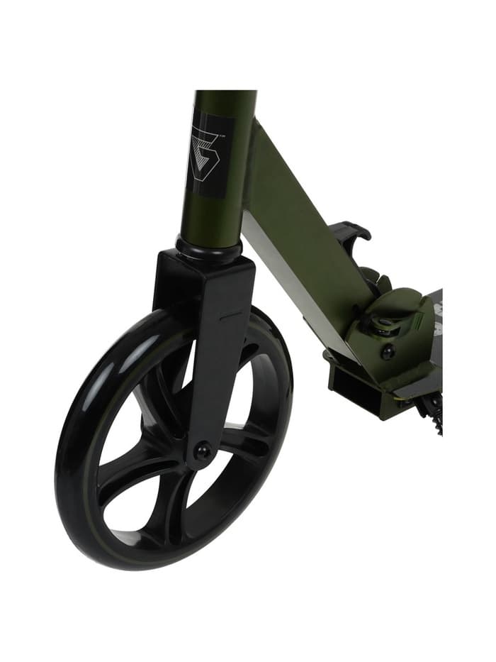 Самокат городской GRAFFITI, складной, колёса PU 200, 86A, ABEC 9, подножка, цвет хаки