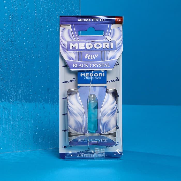 Ароматизатор на зеркало Medori, Черный лед, жидкий, 5 мл TB-1002