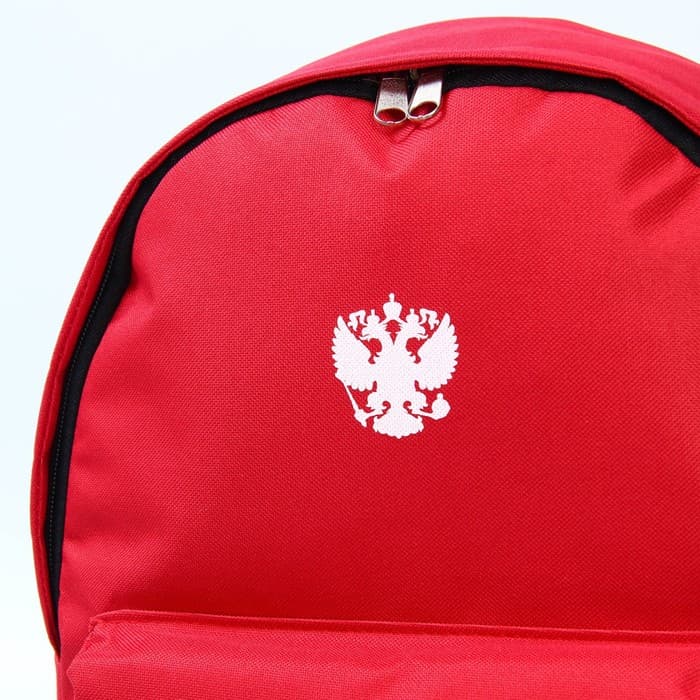 Рюкзак Putin team, 29×13×44 см, отд на молнии, н/карман, красный