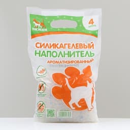 Наполнитель силикагелевый «Пижон», 4 л, аромат ванили