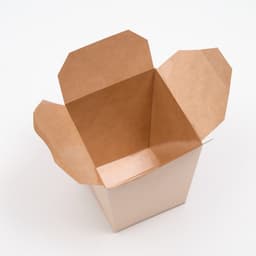 Коробка для лапши «ВОК» сборная, крафтовая, 10×10×10.5 см