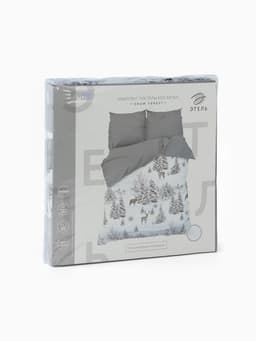 Постельное бельё 2-спальное «Этель» Snow forest, поплин