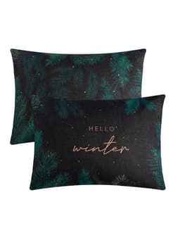 Комплект наволочек «Этель» Winter, 50×70 см, 2 шт., бязь, хлопок 100%