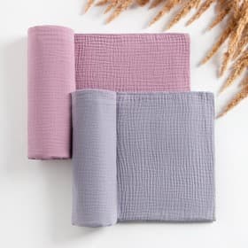 Пелёнки муслиновые «Крошка Я», 130×100 см, набор 2 шт., 100 хлопок