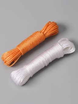 Верёвка бельевая Доляна, d=3 мм, длина 10 м, МИКС