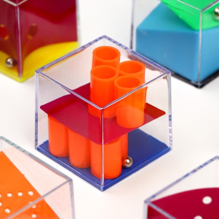 Головоломка лабиринт с шариком Puzzle «Ай-кью повысин», МИКС, в шоубоксе