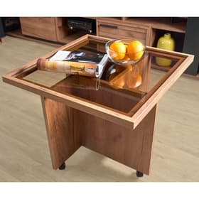 Стол журнальный Nature 16, 700×700×538 мм, цвет дуб табачный craft