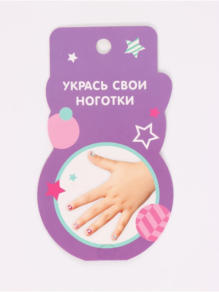 Наклейки для ногтей детские, Кошечка