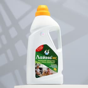 Концентрат для уборки помещений с домашними животным «Лайна», 1 л, мимоза