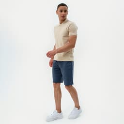 Футболка поло мужская MINAKU: Basic line, размер 46, бежевая