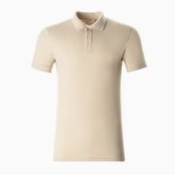 Футболка поло мужская MINAKU: Basic line, размер 46, бежевая
