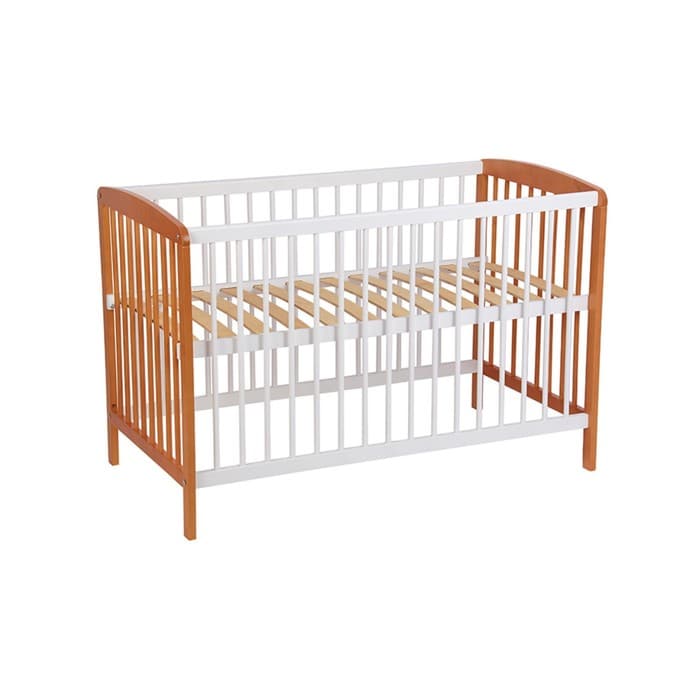 Кровать детская Polini kids Simple 101, белый-бук