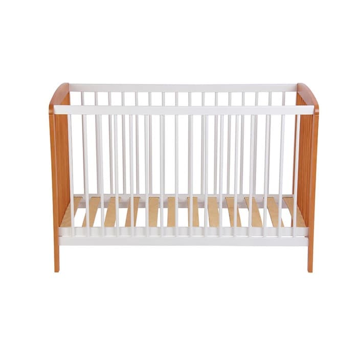 Кровать детская Polini kids Simple 101, белый-бук