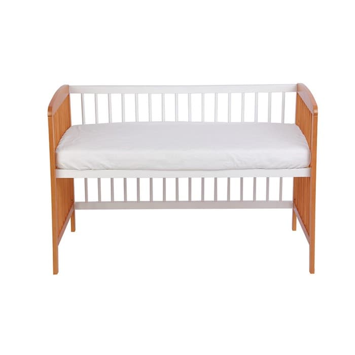Кровать детская Polini kids Simple 101, белый-бук