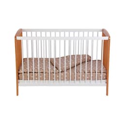 Кровать детская Polini kids Simple 101, белый-бук