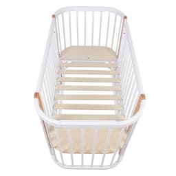 Кровать детская Polini kids Simple 350, белый-бук
