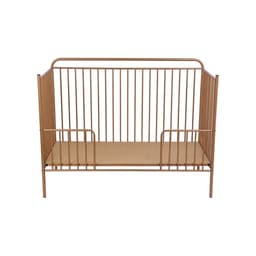 Кровать-трансформер Polini kids Vintage 400, детская, металлическая, цвет золотистый