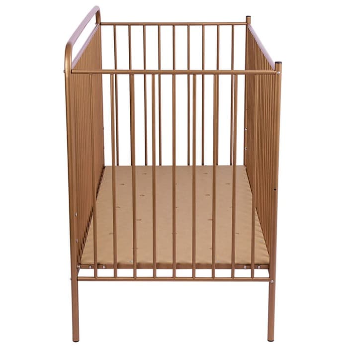 Кровать-трансформер Polini kids Vintage 400, детская, металлическая, цвет золотистый