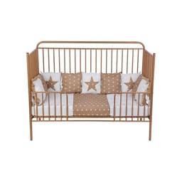 Кровать-трансформер Polini kids Vintage 400, детская, металлическая, цвет золотистый