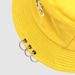 Панама «Никогда не сдавайся», жёлтая, аниме, р-р 56