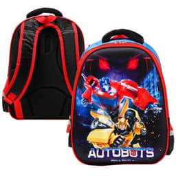 Рюкзак школьный для мальчика, 39 см × 30 см × 14 см Трансформеры