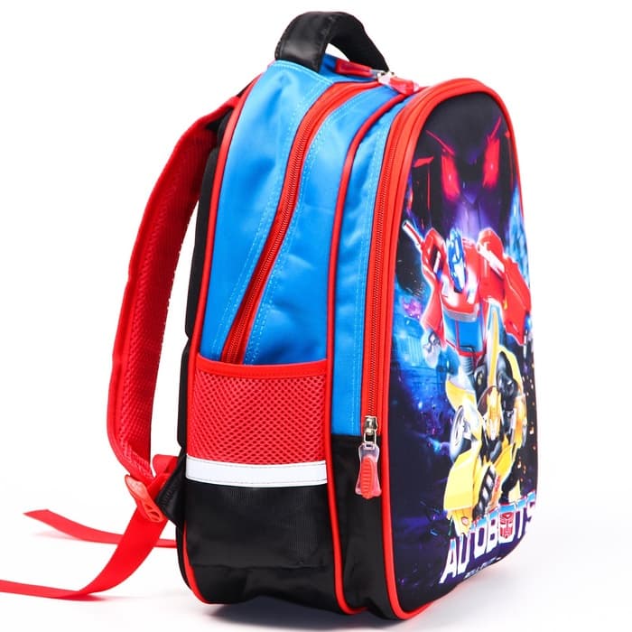 Рюкзак школьный для мальчика, 39 см × 30 см × 14 см Трансформеры