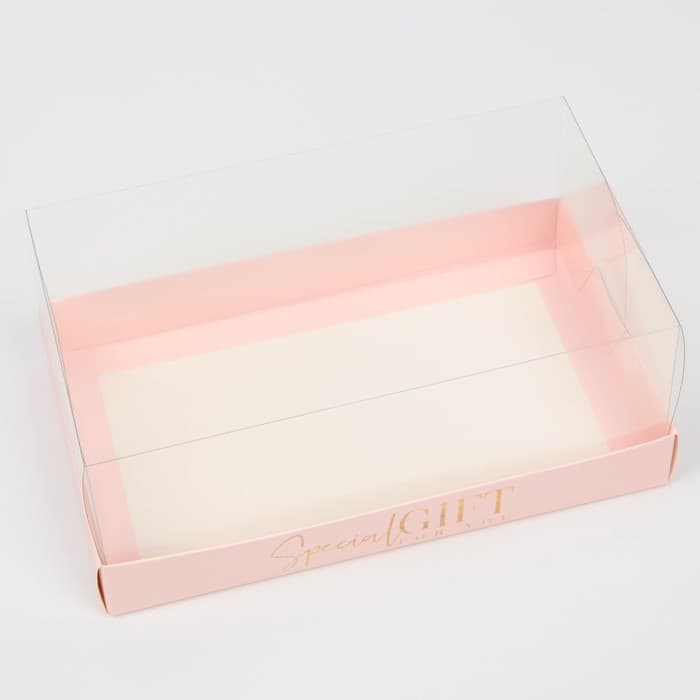 Упаковка кондитерская «Special gift», 22×8×13.5 см