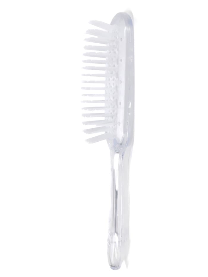 Расчёска массажная, широкая, продуваемая, 8.5×20.5(±1) см, прозрачная