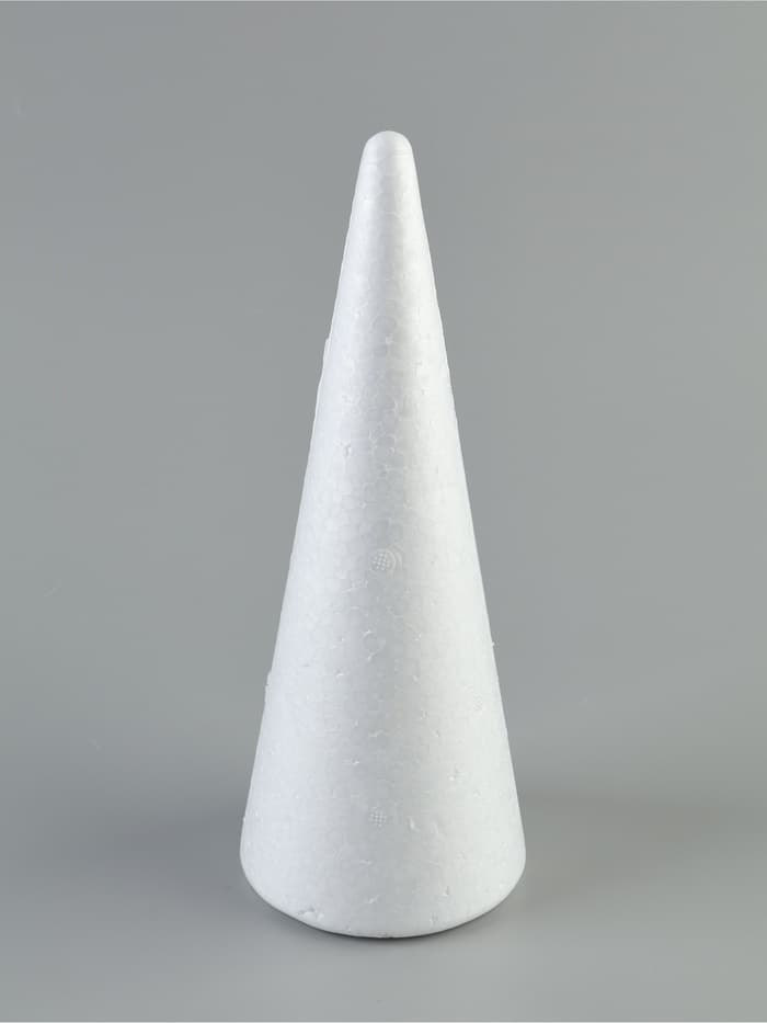 Конус из пенопласта, размер 15×7 см, 1 шт.