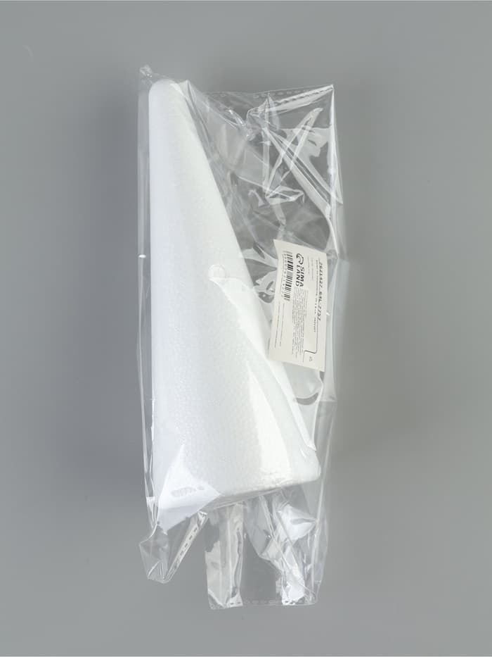 Конус из пенопласта, размер 20×8 см, 1 шт.