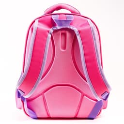 Рюкзак школьный для девочки, розовый, 39 см × 30 см × 14 см, Минни Маус и единорог