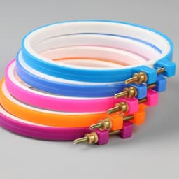 Пяльцы для вышивания, d = 10,5/12.5 см, цвет МИКС