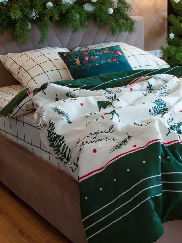 Постельное бельё 1.5-спальное «Этель» Magical Christmas, бязь