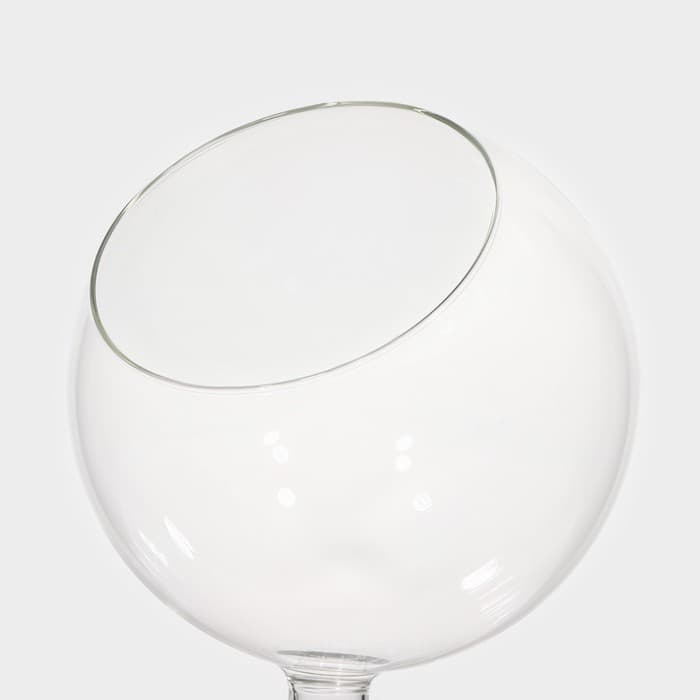 Конфетница на ножке Magistro «Орбита», 500 мл, 12.5×16.5 см, стекло, прозрачная