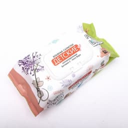 Влажные салфетки для детей Freshland с алоэ вера и витамином Е,120 шт.