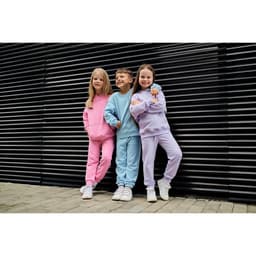 Костюм для девочки: худи, брюки, KAFTAN: Basic line, лиловый, рост 98-104 см