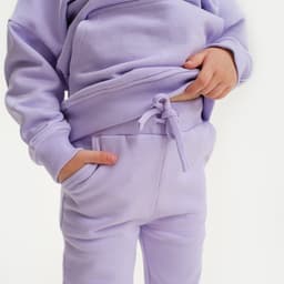 Костюм для девочки: худи, брюки, KAFTAN: Basic line, лиловый, рост 98-104 см