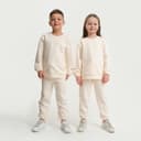 Костюм детский (свитшот, брюки) KAFTAN Basic line, размер 34 (122-128 см), бежевый